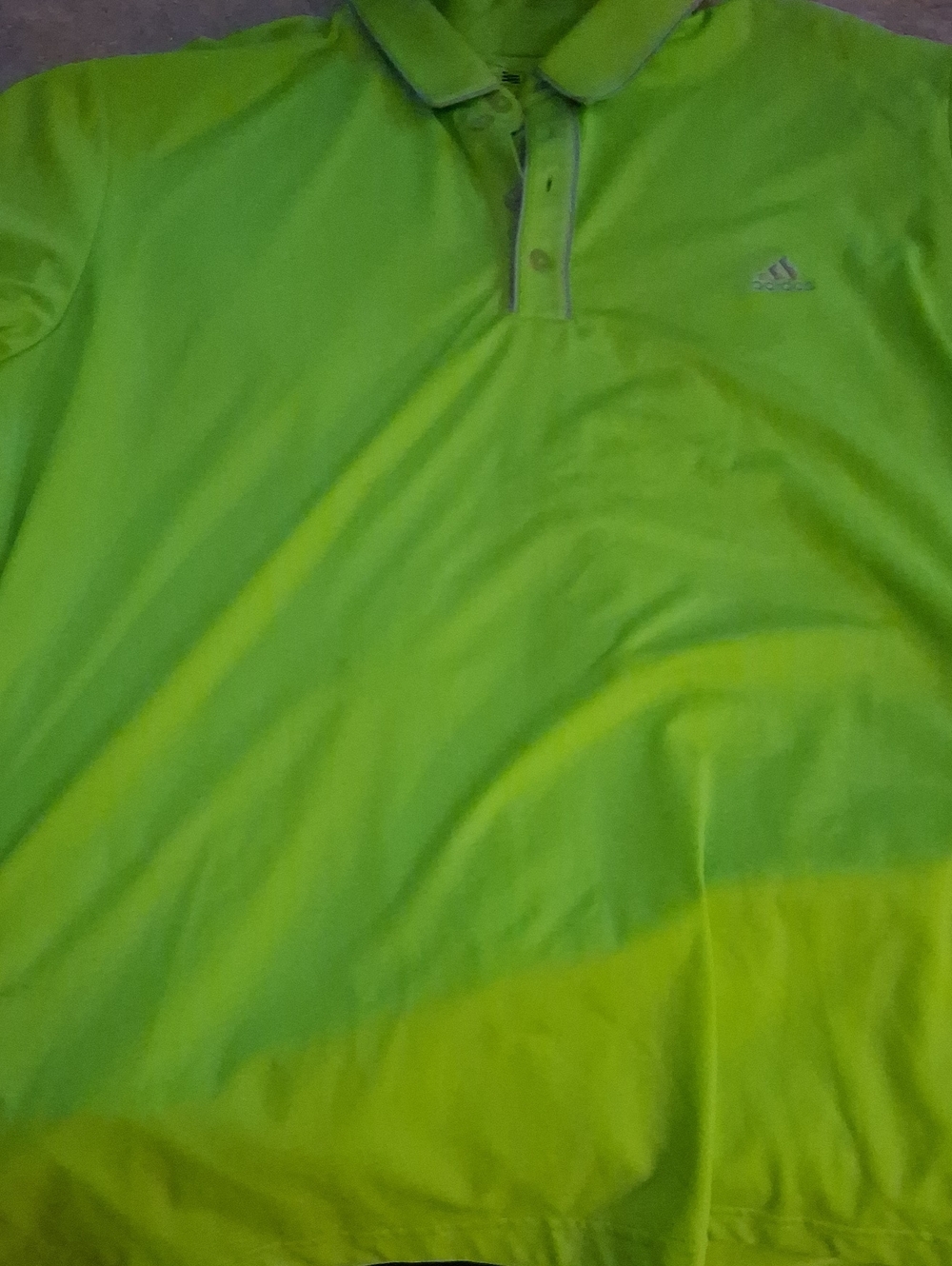 Adidas Men’s Lime Green Polo Shirt